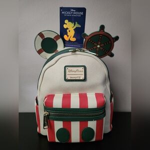 Loungefly, Jungle Cruise, Mickey Mouse: The Main Attraction Backpack, Series 11